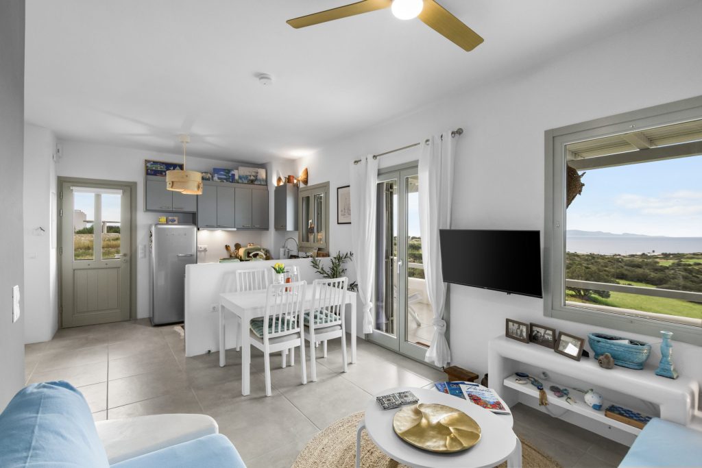 Living and dining area